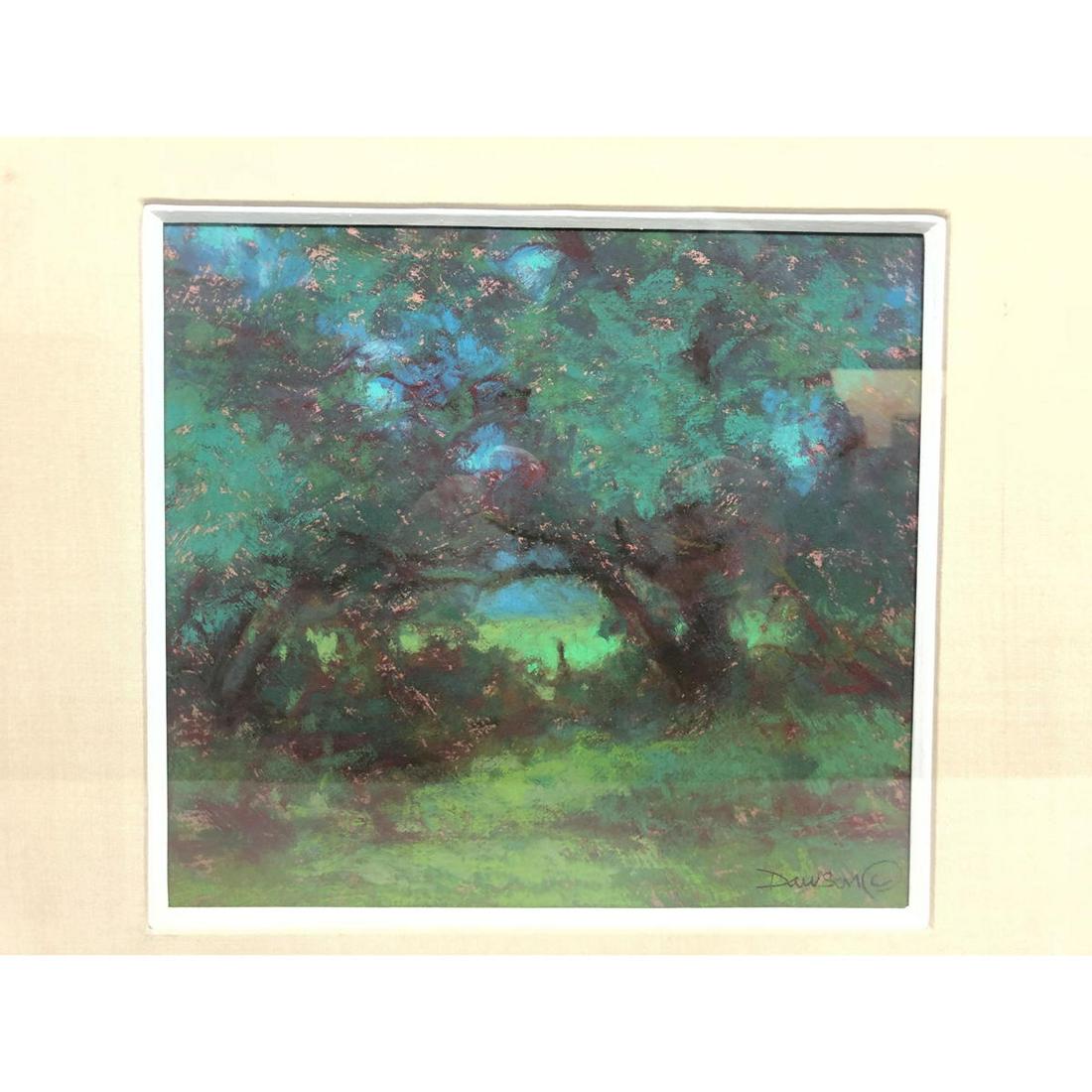 DOUG DAWSON Acrylic Gouache Landscape Painting. "Emeral (1 of 11)