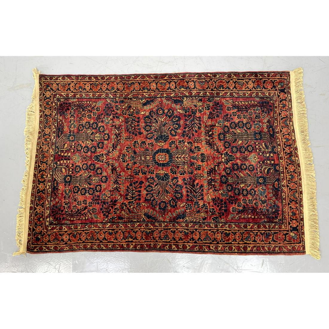 5'2 x 3'5 Handmade Oriental Carpet Rug (1 of 8)