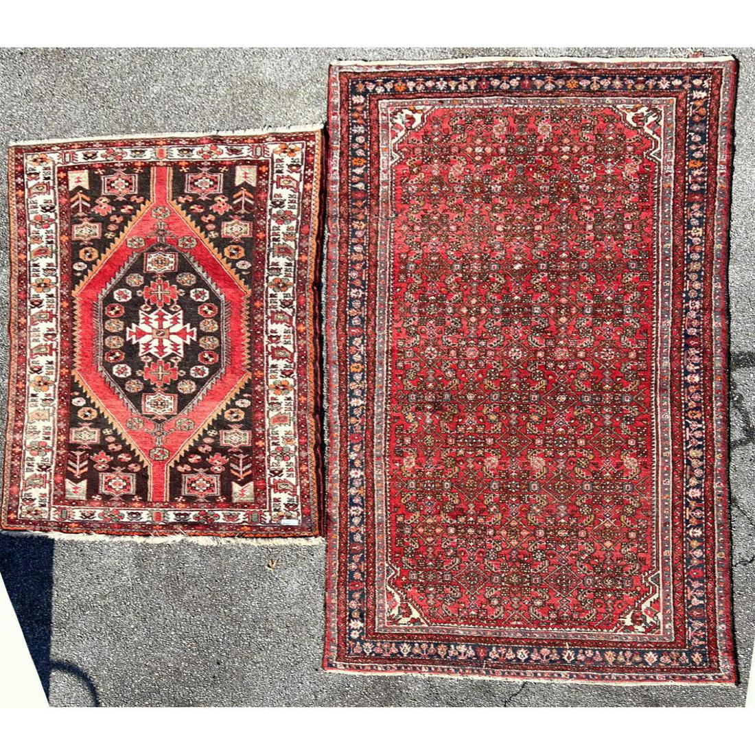2 Handmade Oriental Carpet Rugs 10'1 x 5'2 smaller 7 x (1 of 7)