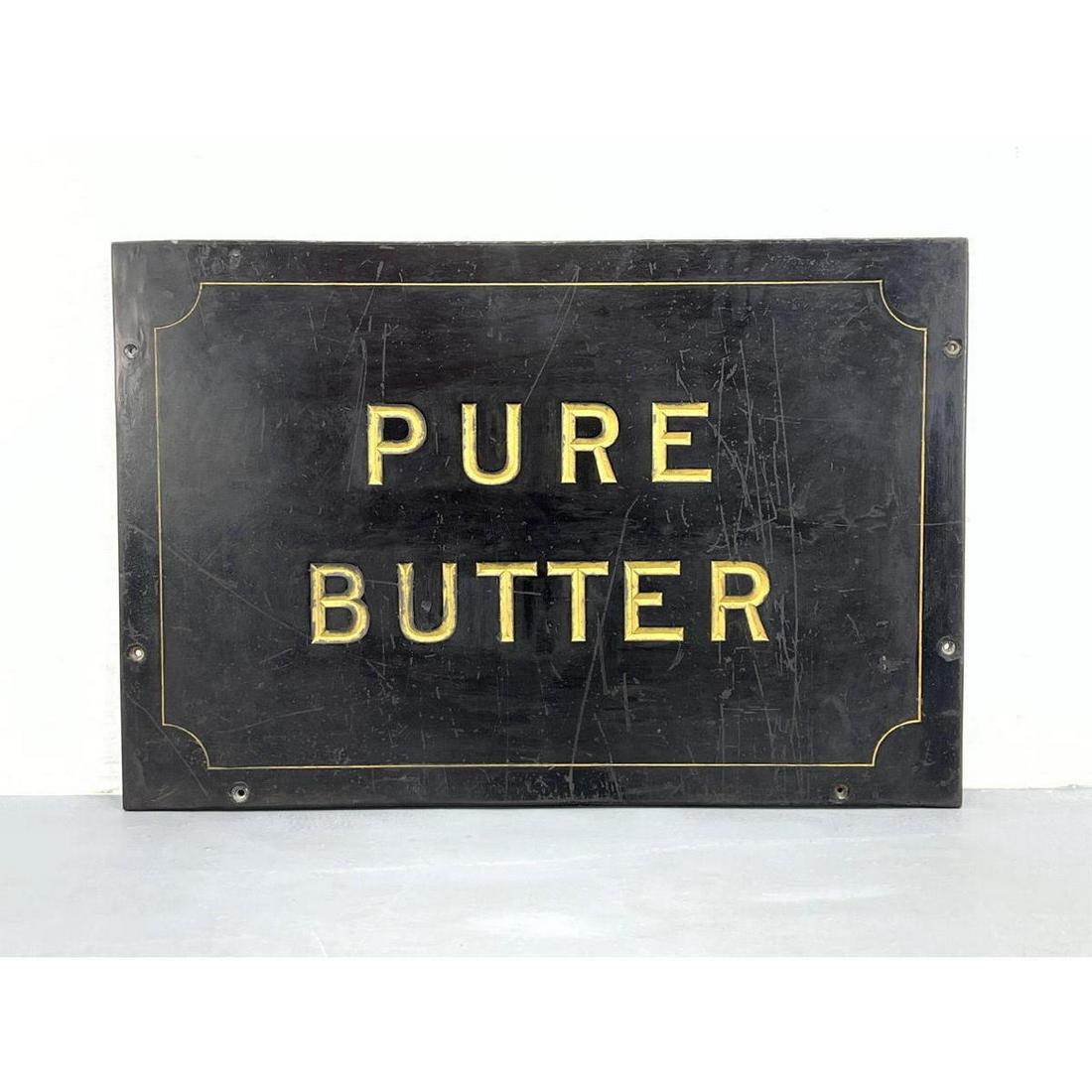 Vintage Advertising Sign. Slate with cut in lettering. (1 of 9)