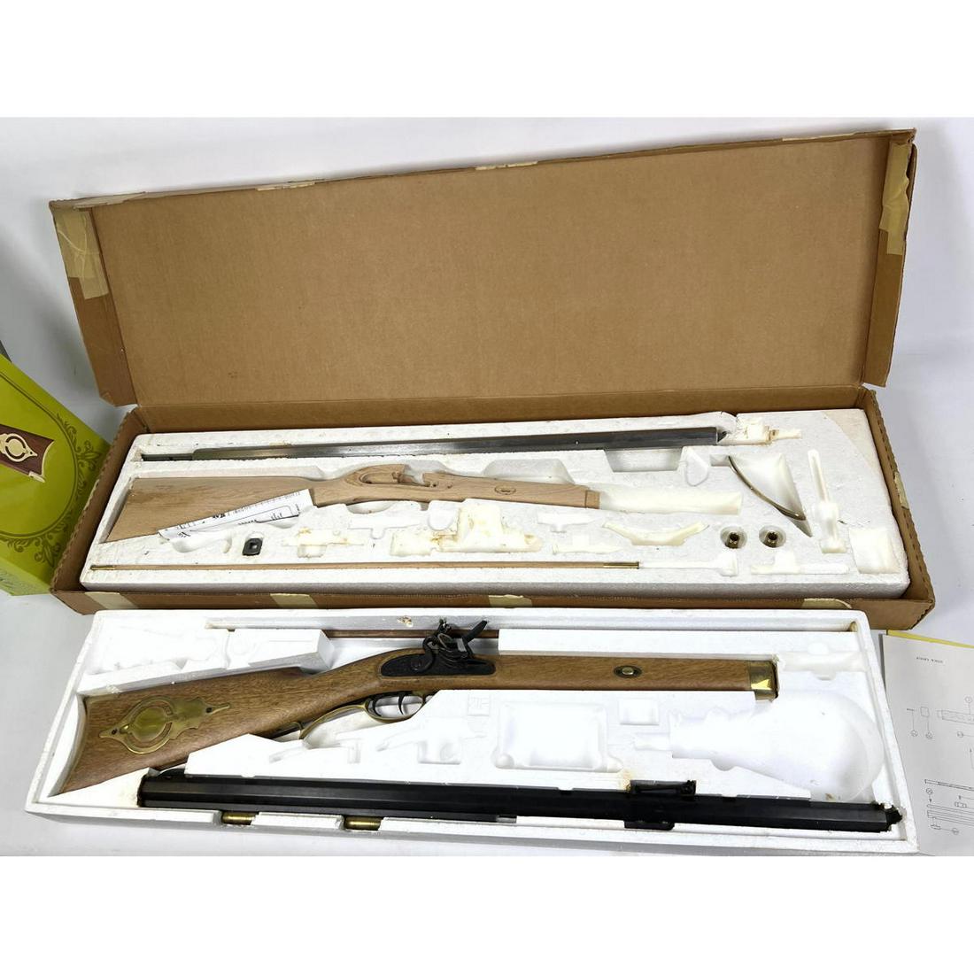 2pcs Black Powder Rifle Kits. HAWKEN 130B Flint.: 2pcs Black Powder Rifle Kits. HAWKEN 130B Flint. ---