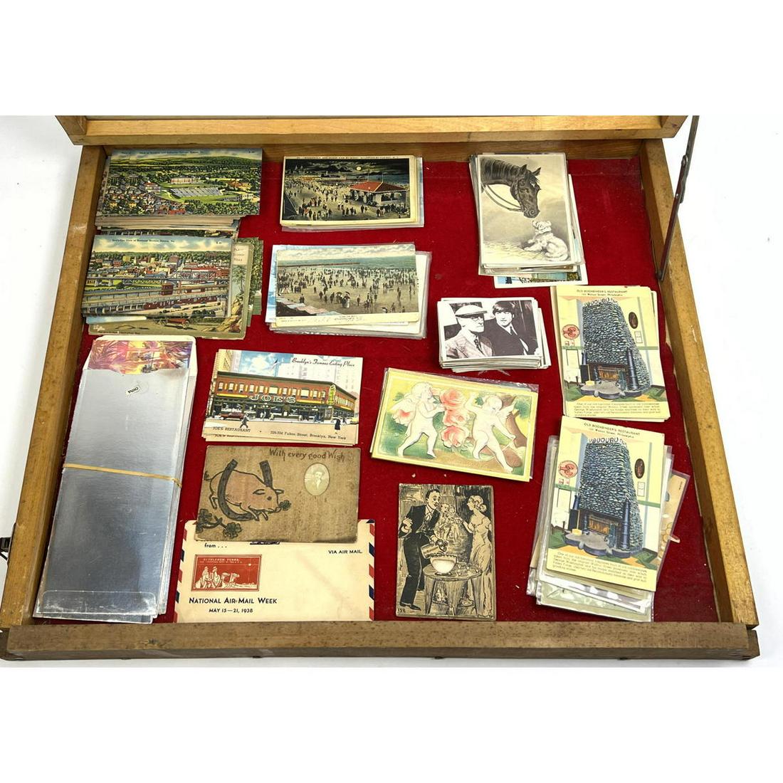 Collection Ephemera. Paper. Postcards including Holiday (1 of 12)