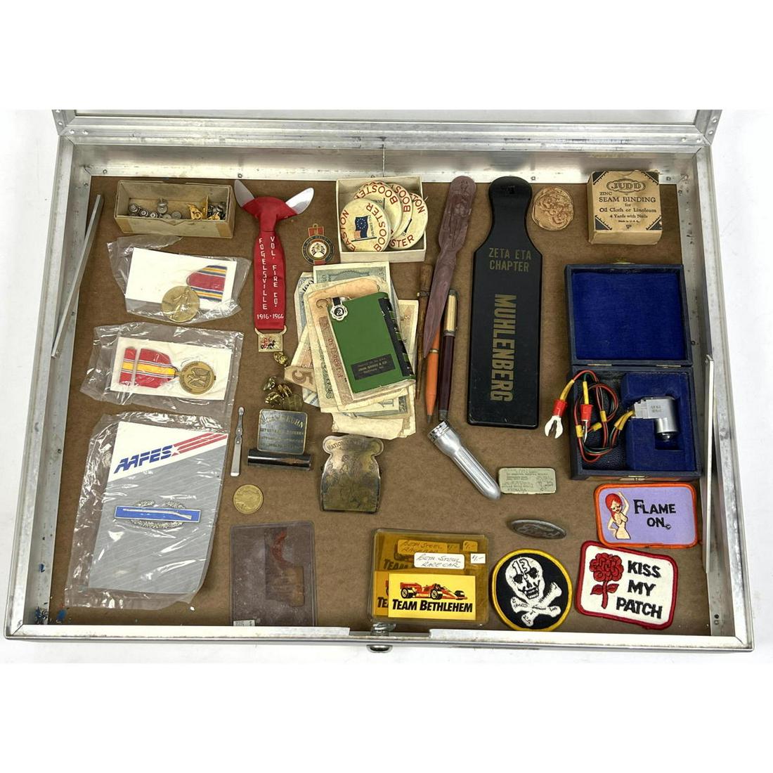 Collection Of Miscellaneous Vintage Objects. Medals. An (1 of 14)