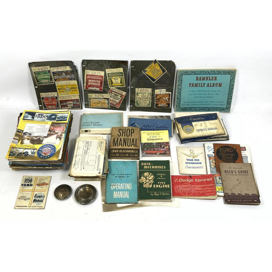 Collection of Automobile Ephemera Brochures etc. Shop M (1 of 10)