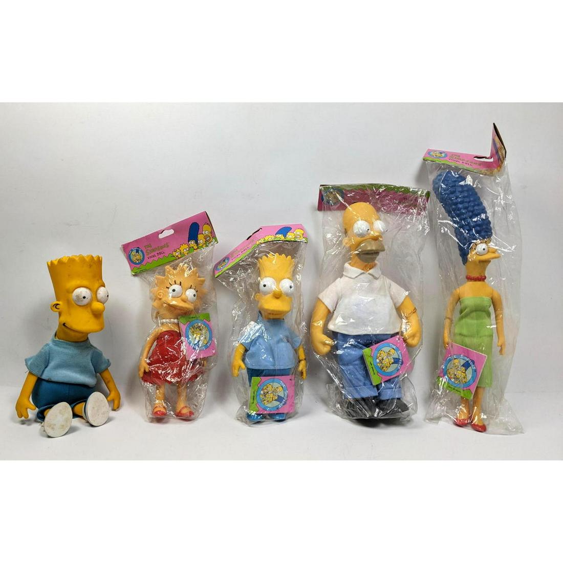 MATT GROENING Simpsons Dolls.  Figures. (1 of 14)