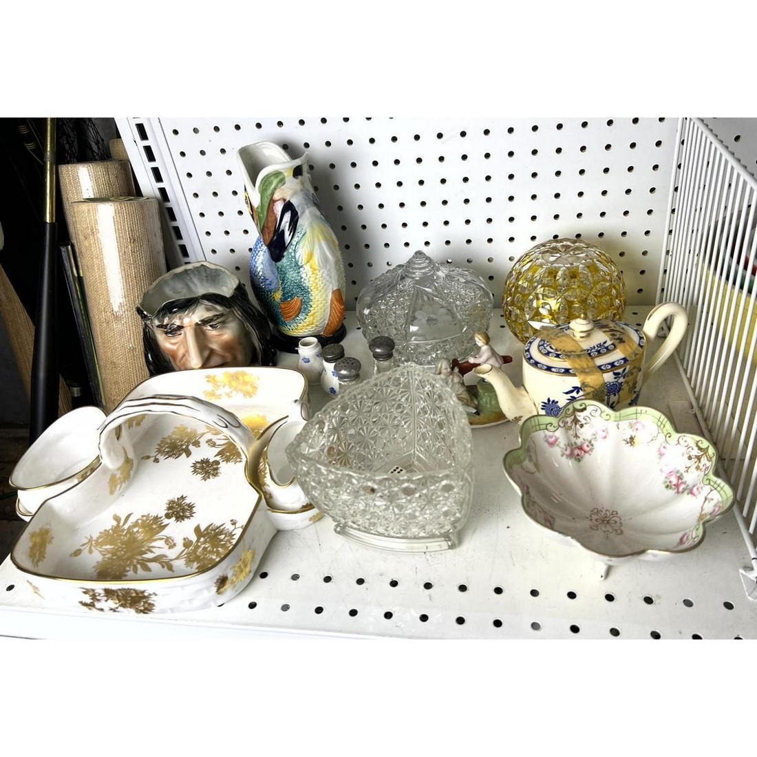 Vintage porcelains and glass. Nippon, etc.: Vintage porcelains and glass. Nippon, etc. ---