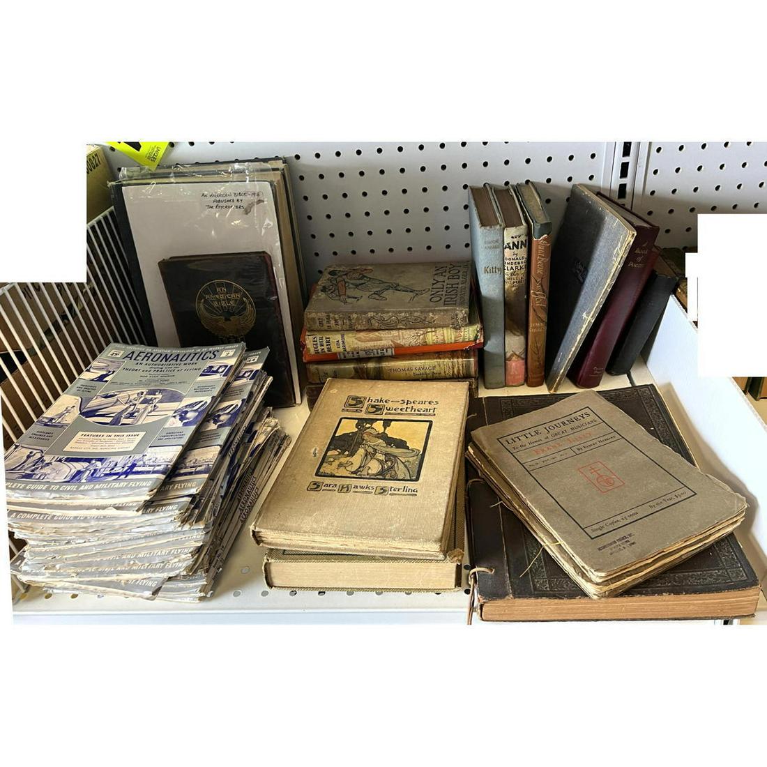 Lot Books. Roycroft, Aeronautics, Illustrated books. Li (1 of 12)