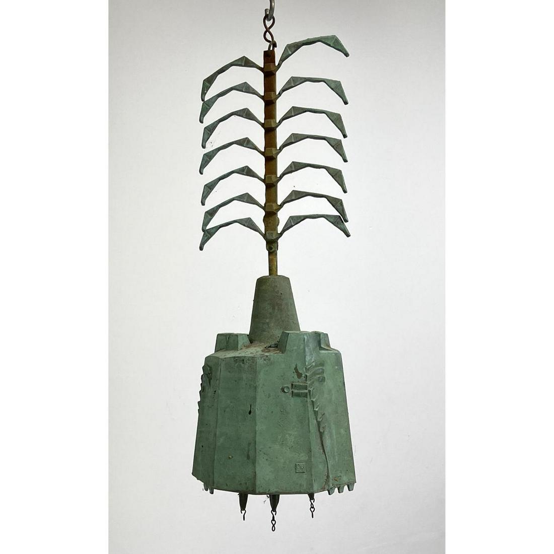 Very Large Paolo Soleri Wind Chime Bell. Large Bell sus (1 of 9)