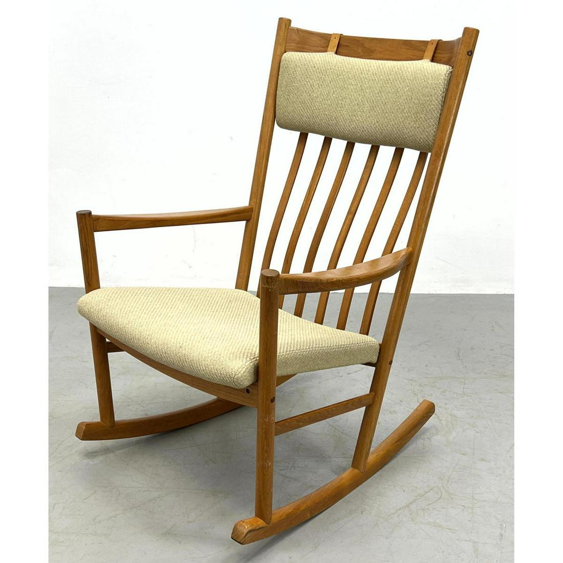 Tarmstole Wegner style Teak Rocking chair. Danish with (1 of 12)