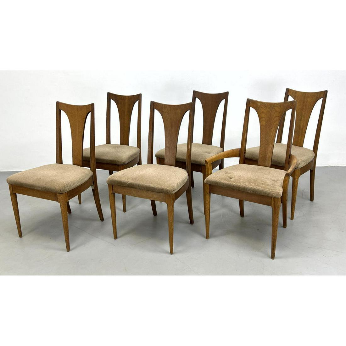 Set 6 Modern Dining Chairs. One Arm and 5 Side Chairs. (1 of 19)