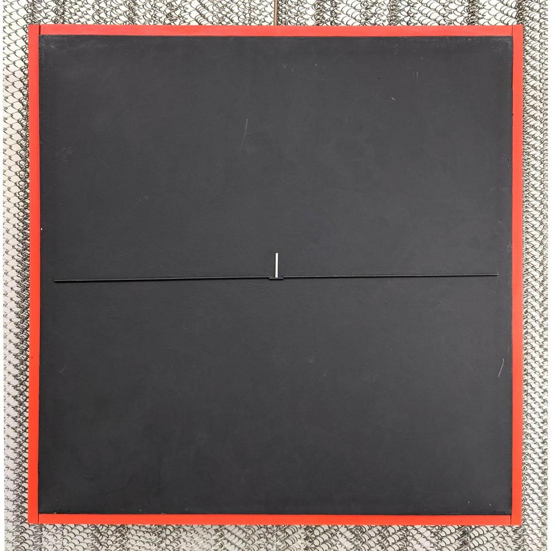 GEORGE D'AMATO Minimalist Sculptural Oil Painting. Wood (1 of 5)