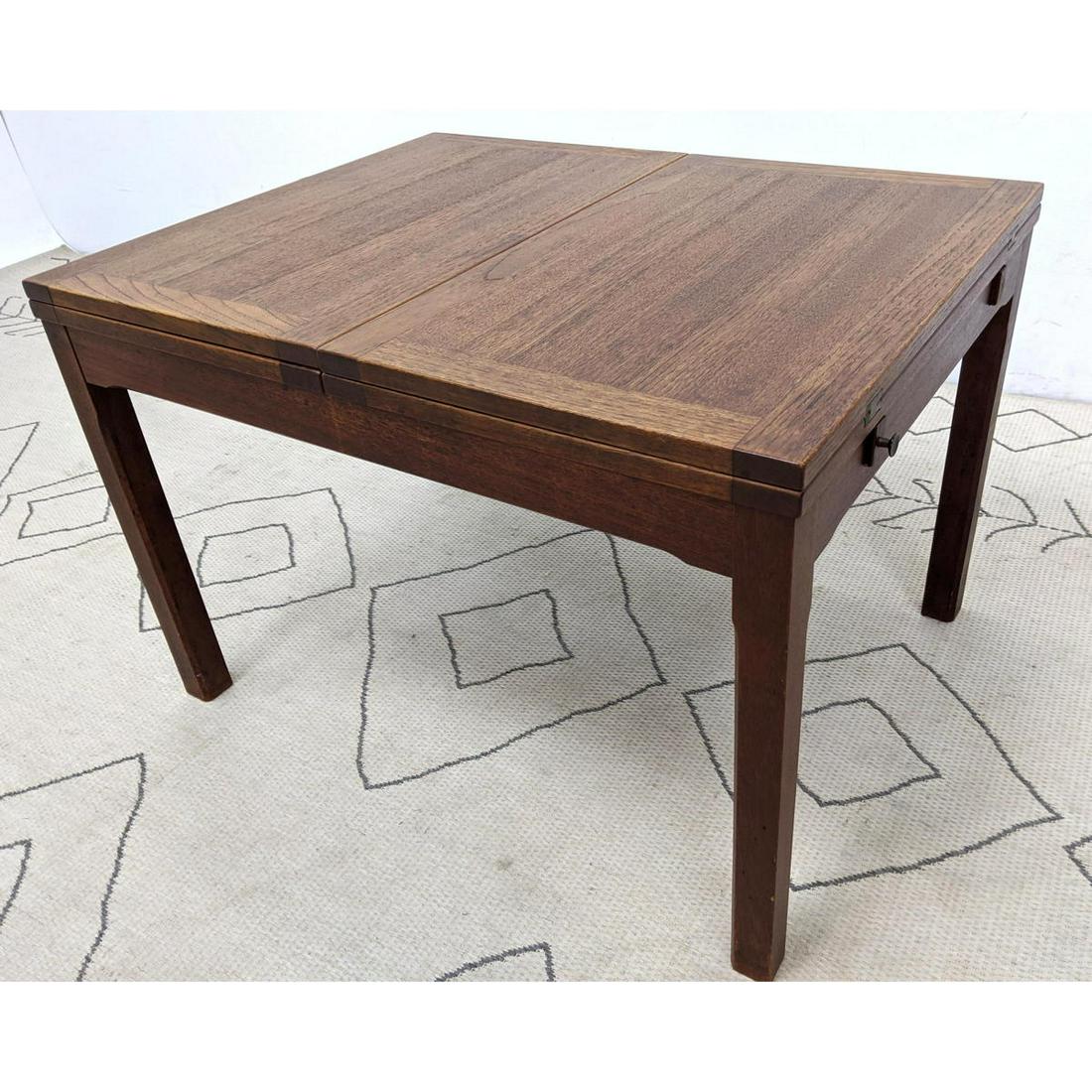 21.5 in tall Danish Modern Teak Flip Top Coffee Table. (1 of 10)