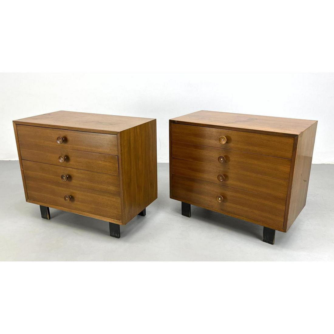 Pr GEORGE NELSON American Modern Walnut Bachelor's Ches (1 of 20)
