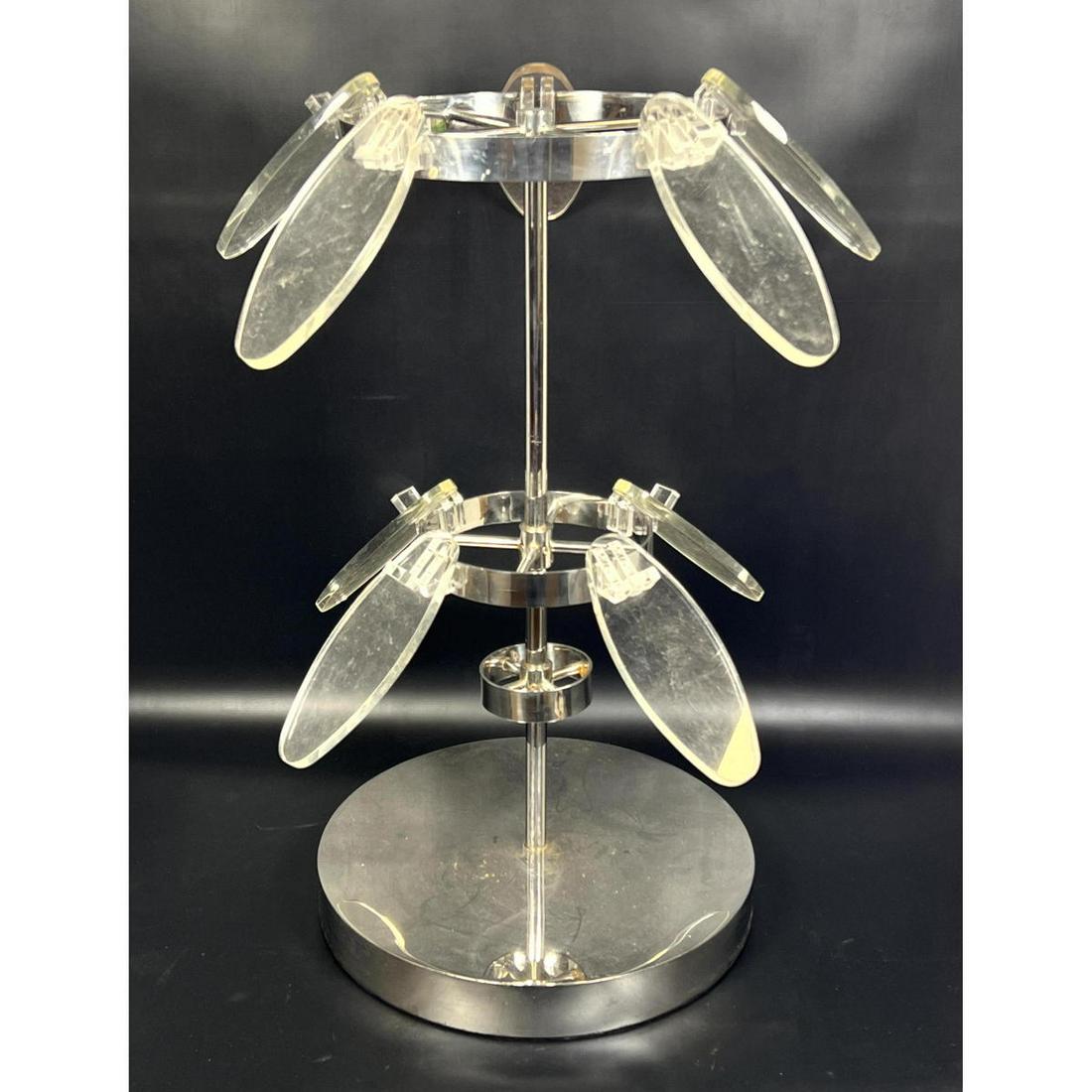 Chrome and Acrylic Shoe Display Stand. Commercial Store (1 of 14)