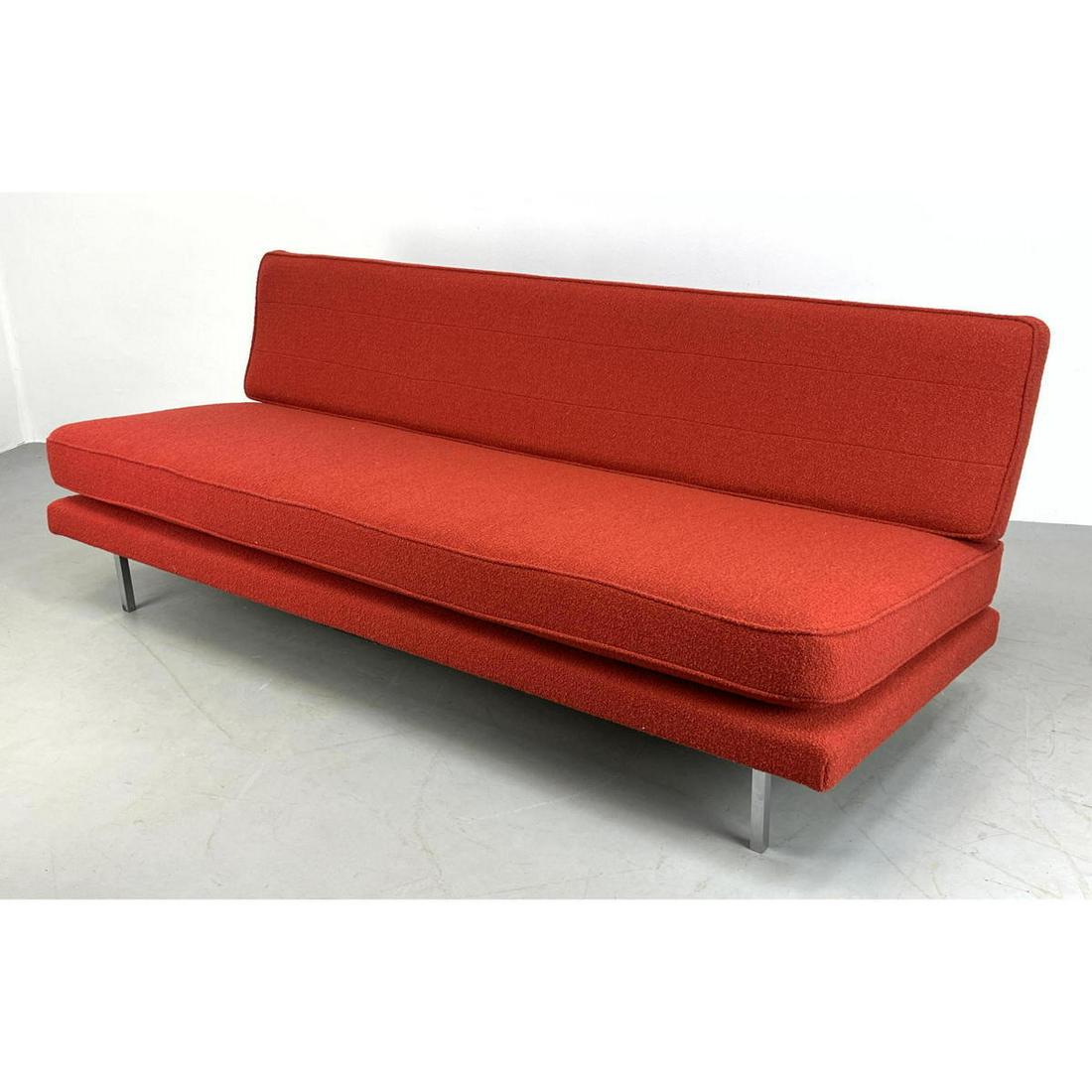 Richard Schultz for Knoll Associates Day Bed.: Richard Schultz for Knoll Associates Day Bed. Base slides out for larger sleeping area. Dimensions: H: 29 inches: W: 77 inches: D: 32 inches - Seat Height: 17 inches ---