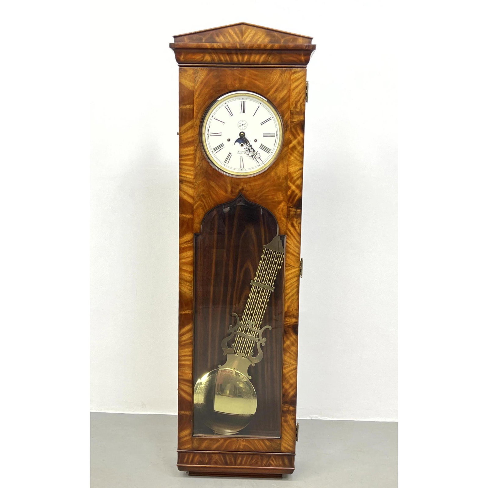 HERITAGE HEIRLOOMS Tall Case Clock. Grandfather Clock w (1 of 12)