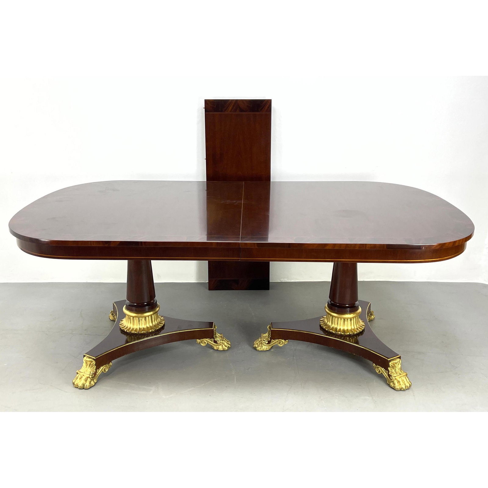 KINDEL Classic Form Dining Table.  Winterthur Gold High (1 of 16)