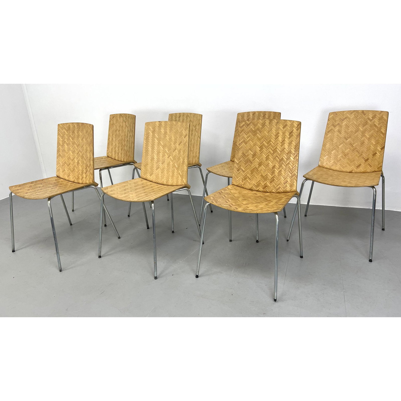 Set 7 IKEA Eliot chair 20634 discontinued.: Set 7 IKEA Eliot chair 20634 discontinued. Dimensions: H: 33 inches: W: 16 inches: D: 20 inches - Seat Height: 20 inches ---