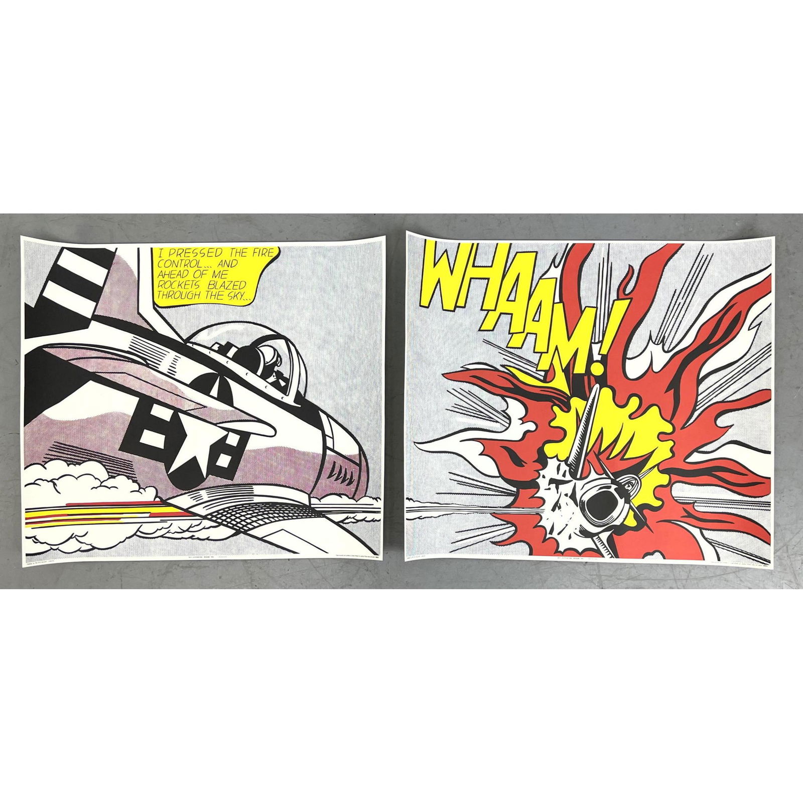 Pr Roy Lichtenstein Two Part 