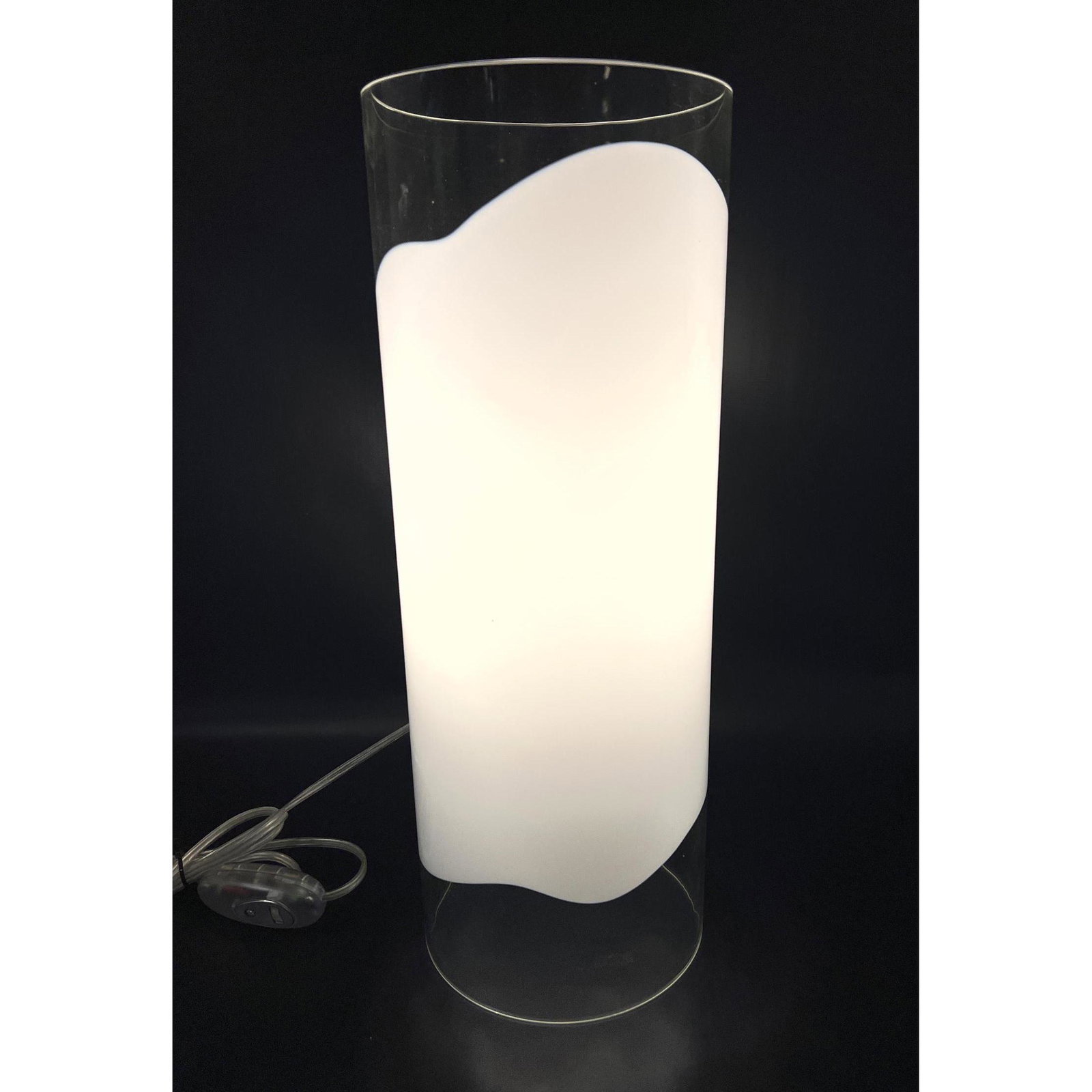 Signed Vistosi Murano Art Glass Column Table Lamp. (1 of 9)