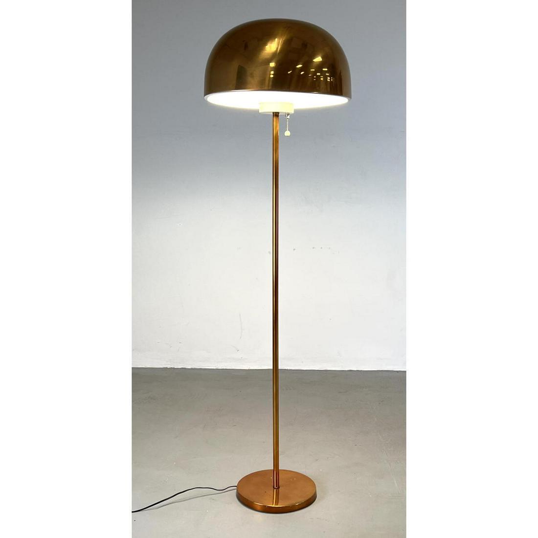 Nesson Style Copper Tone Dome Top Floor Lamp. (1 of 9)