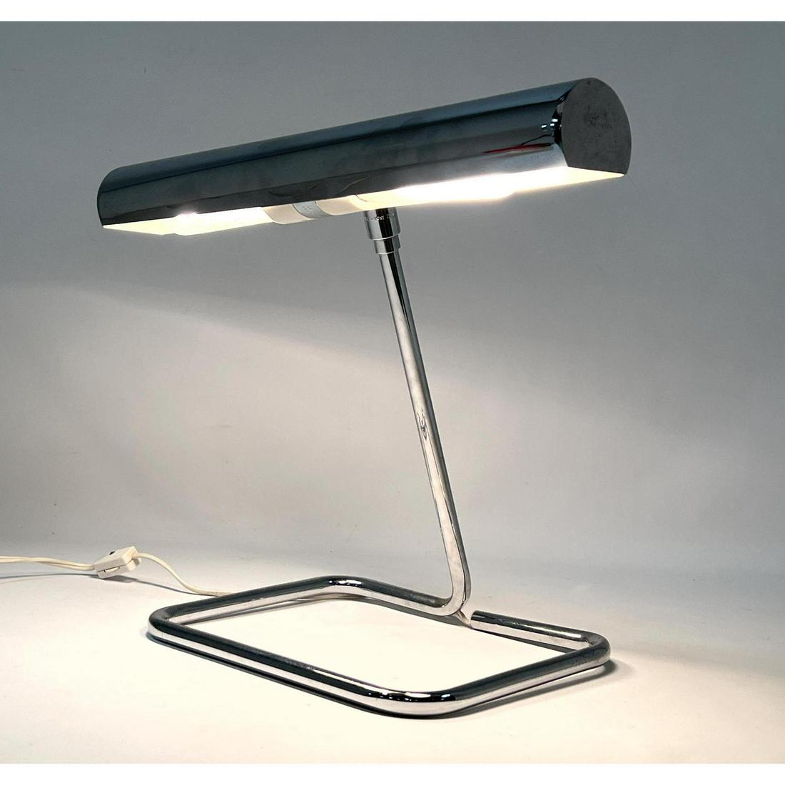 KOCH and LOWY chrome desk lamp. OMI (1 of 11)
