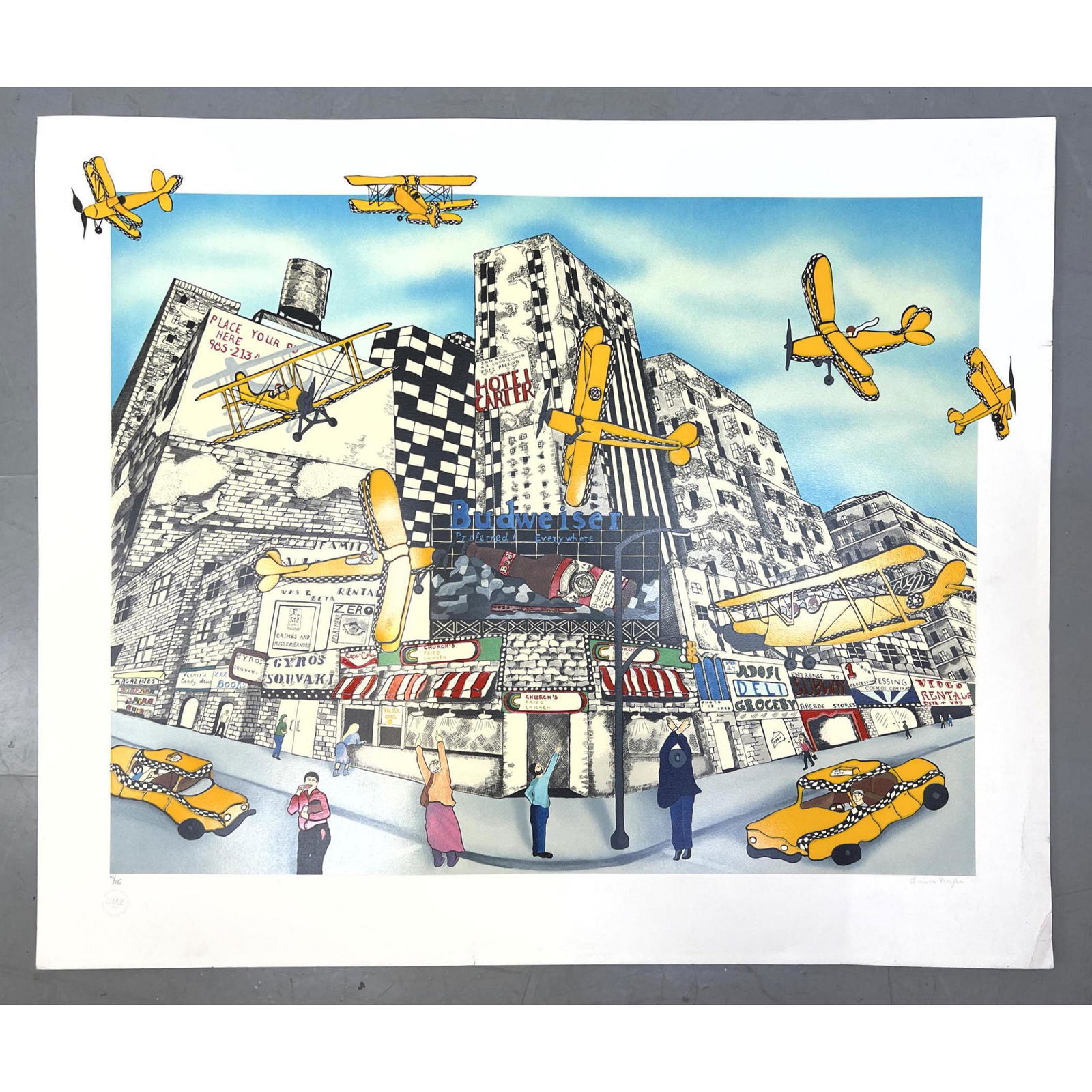 Large Linnea Pergola Lithograph Print. 161/295. Martin Lawrence Limited Edition. (1 of 12)