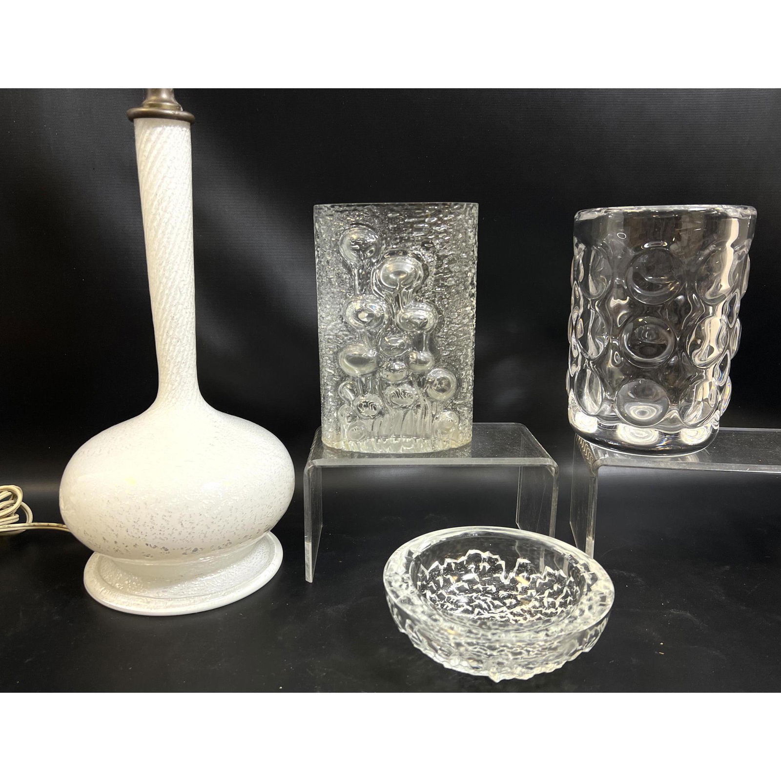 Mid Century Modern  Glass Lot. Verlys France. Orrefors, etc. (1 of 11)