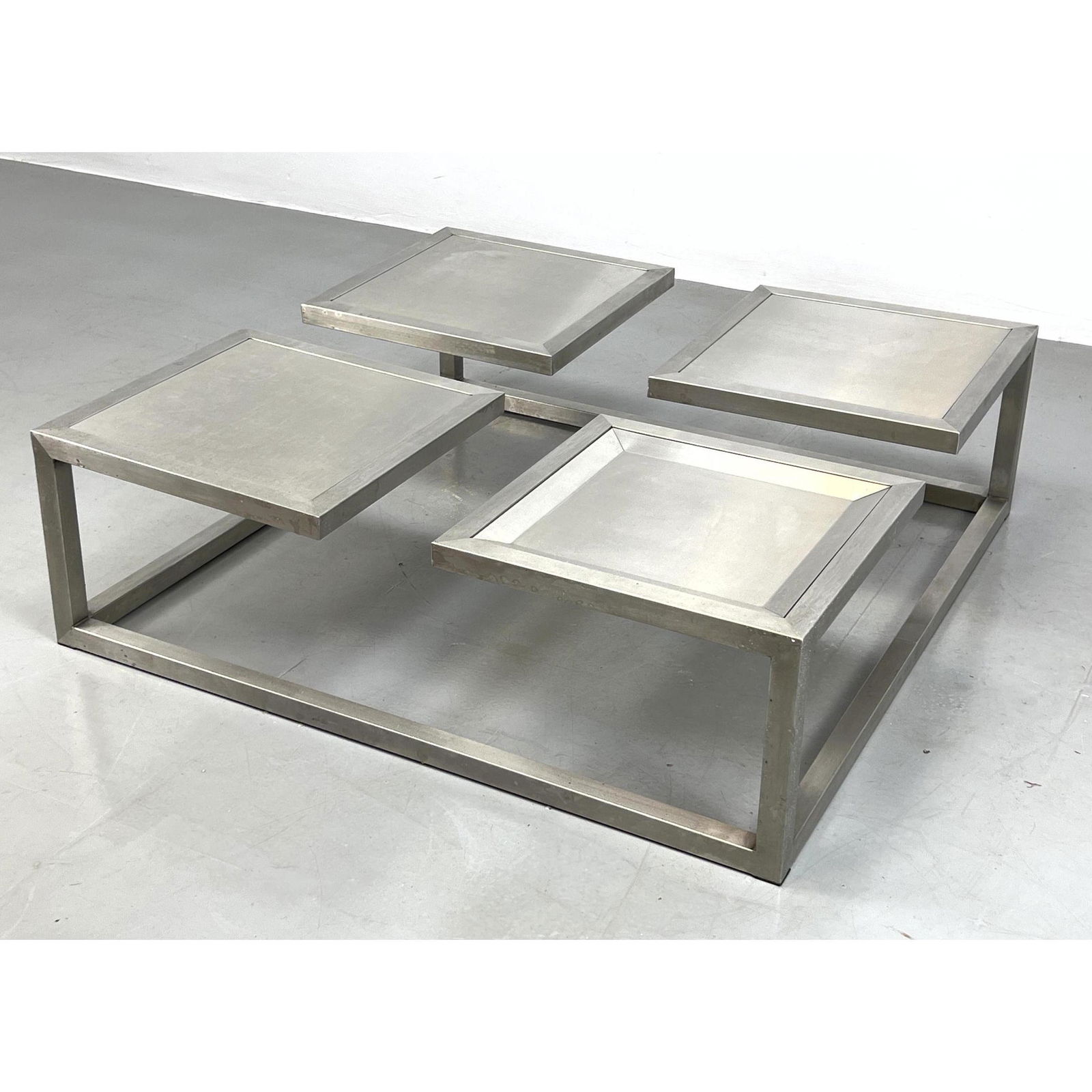 Stainless Steel Post modern Coffee Table by Hothouse (1 of 12)