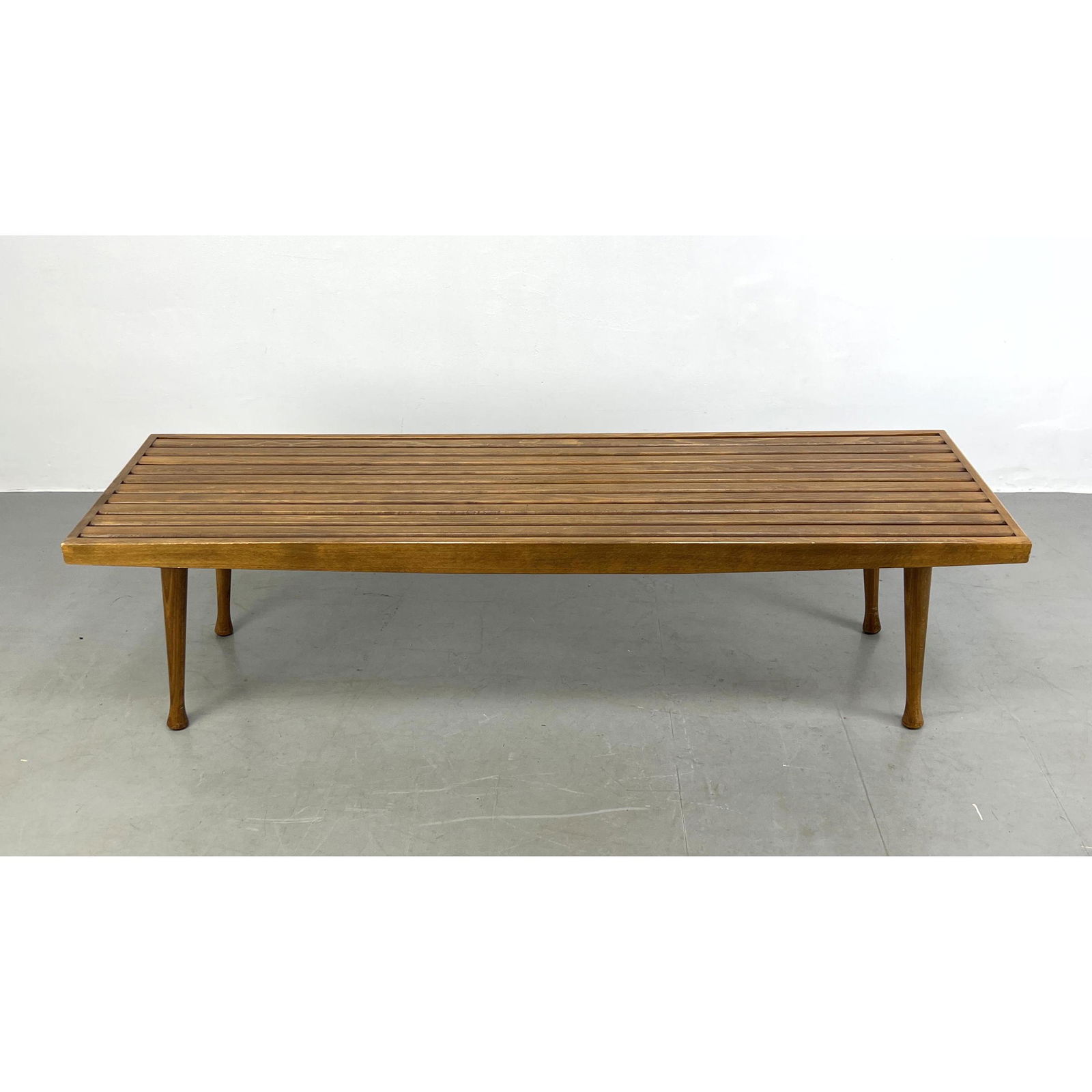 Mid Century Modern Slat Bench. (1 of 8)
