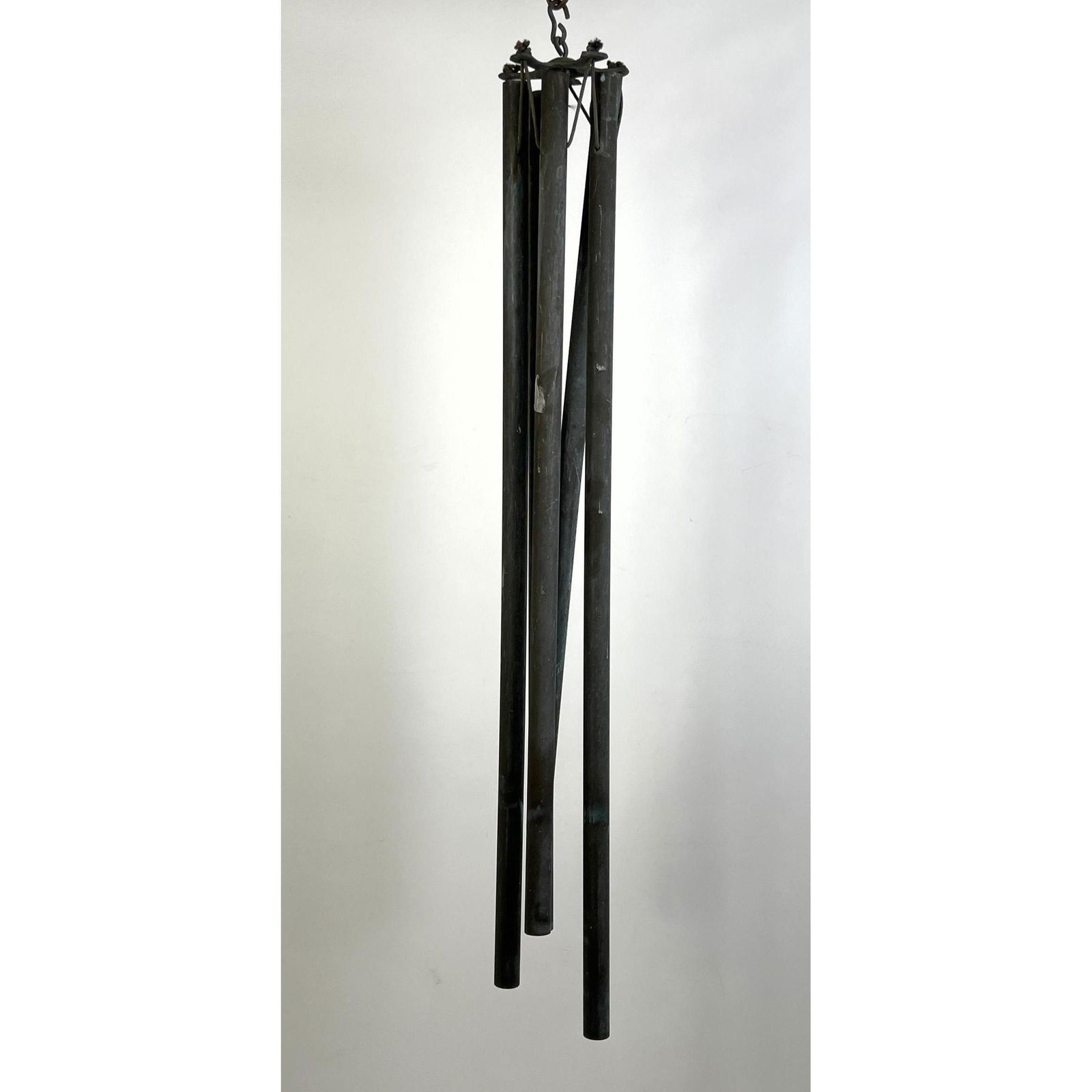 Walter Lamb Attributed Bronze Wind Chimes. No clapper. (1 of 6)