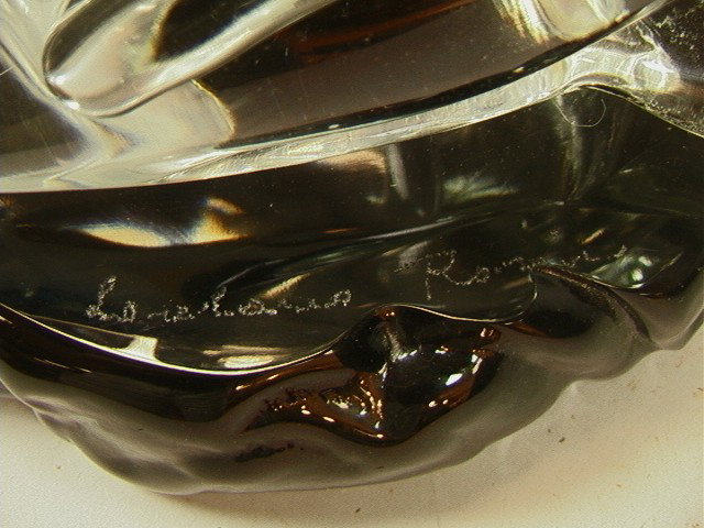 Loredano Rosin Glass Sculpture of Two Seated Figu - 3
