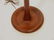 57: Danish Modern Teak Floor Lamp. Circular base with - 2