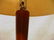 57: Danish Modern Teak Floor Lamp. Circular base with - 6