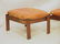 542: Pair Lafer Rosewood Ottoman Benches. Leather top - 3