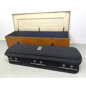 Odd Fellows ritual coffin and outer cabinet Eden Lodge Wilmington DE. William E Haines past grand 19 (1 of 11)
