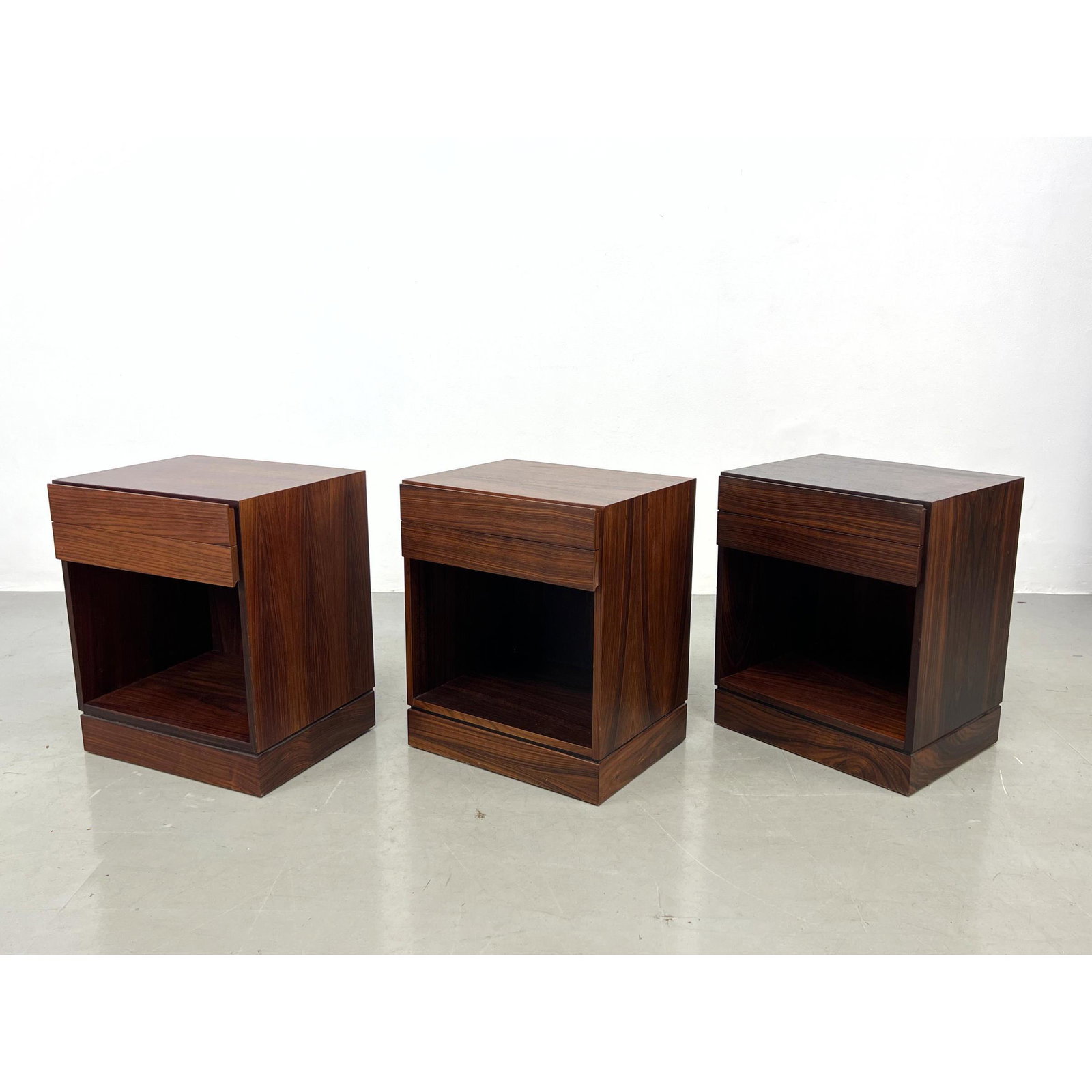 3 Arne Wahl Iversen Danish Modern Rosewood Nightstands End Side Tables (1 of 8)