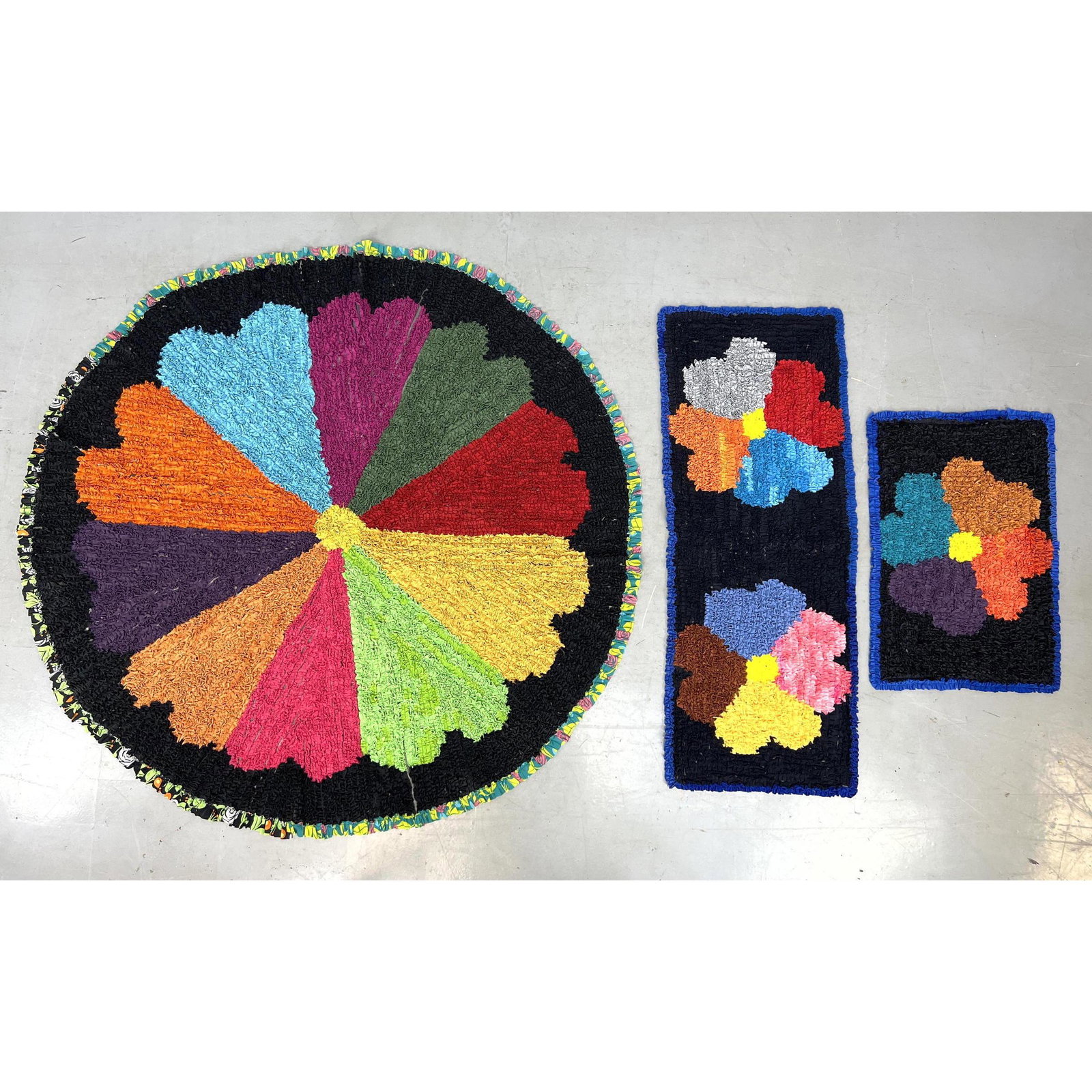 Colorful Woven Fabric Rugs. Made in Brazil (1 of 8)