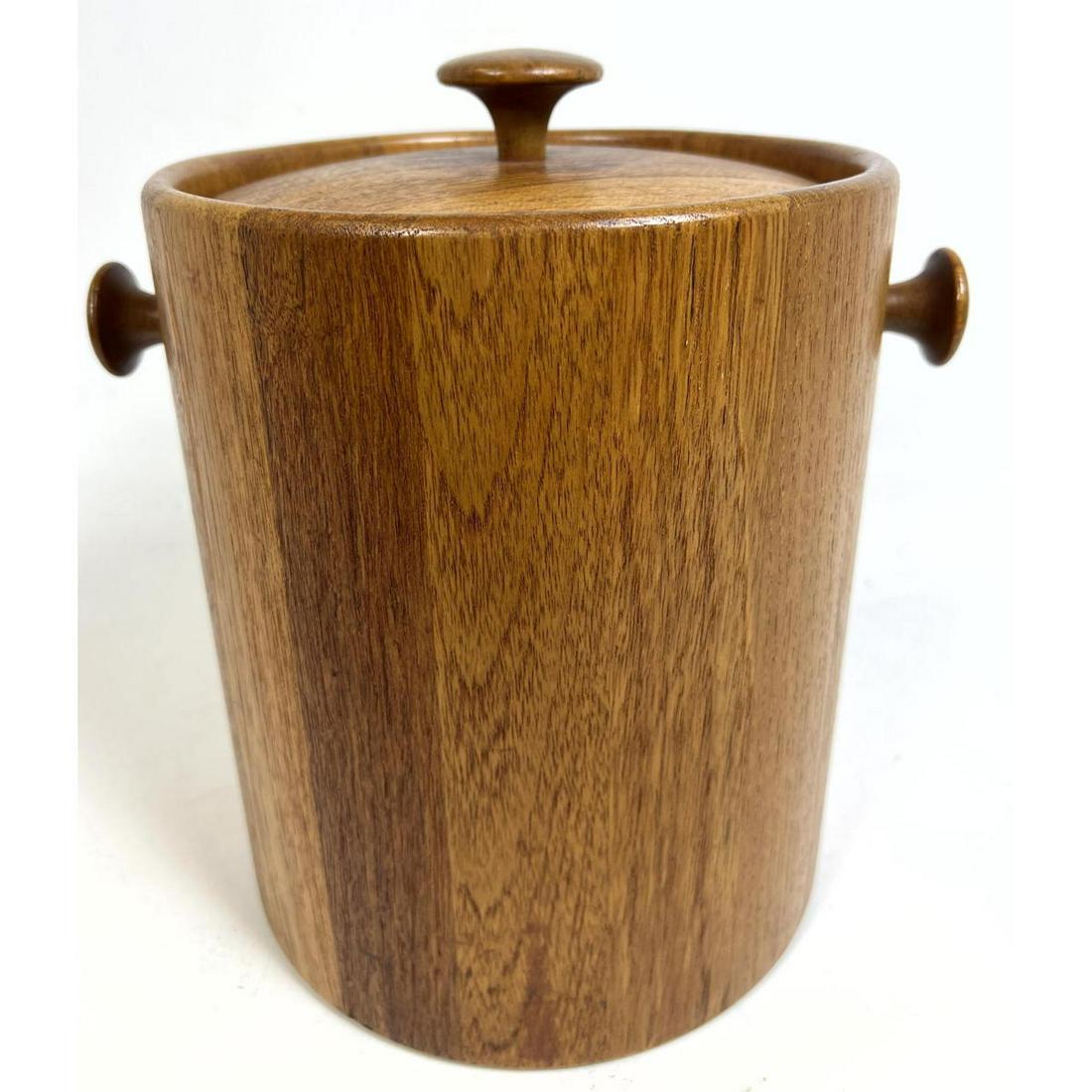 Jens Quistgaard teak ice bucket. Unmarked (1 of 5)