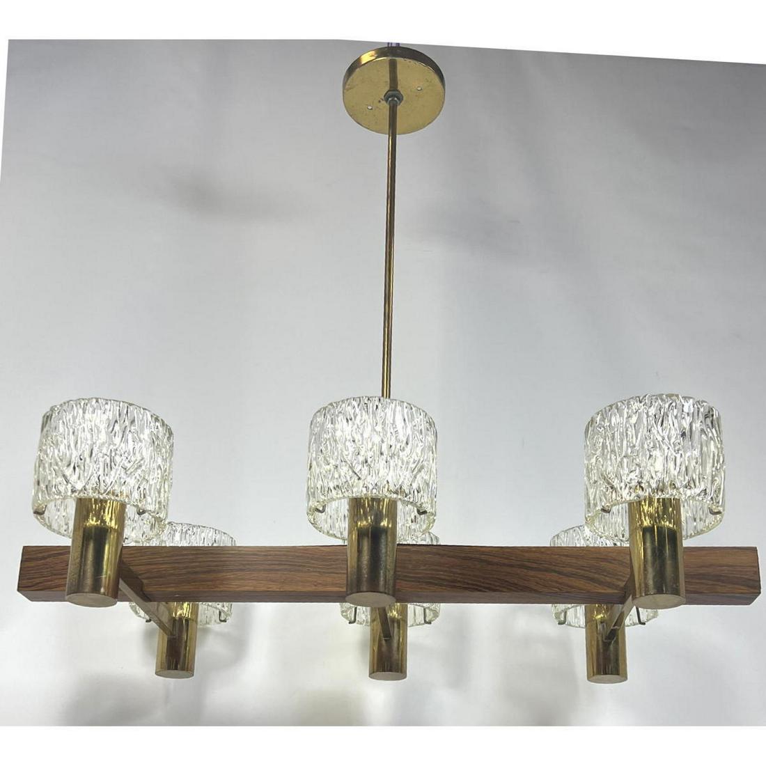 CARL FAGERLUND for Orrefors Chandelier Pendant Lamp. Lyfa.: CARL FAGERLUND for Orrefors Chandelier Pendant Lamp. Lyfa. Dimensions: H: 29 inches: W: 29.5 inches: D: 17 inches ---