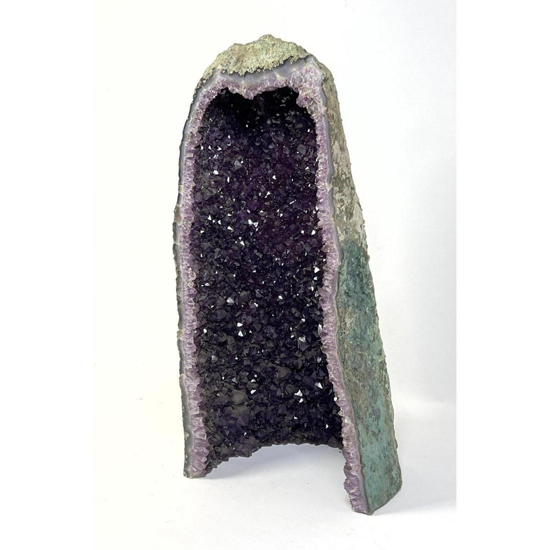 20.5 inch tall Amethyst Brazilian Geodes Chimney. Natural Mineral Specimen. (1 of 7)