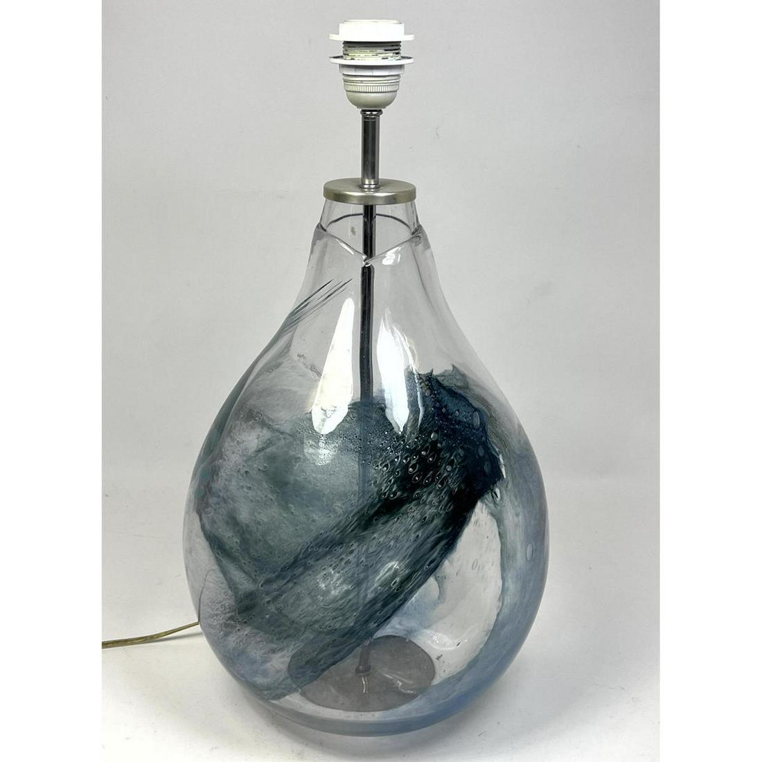 Eva ENGLUND Large Art Glass Table Lamp (1 of 6)
