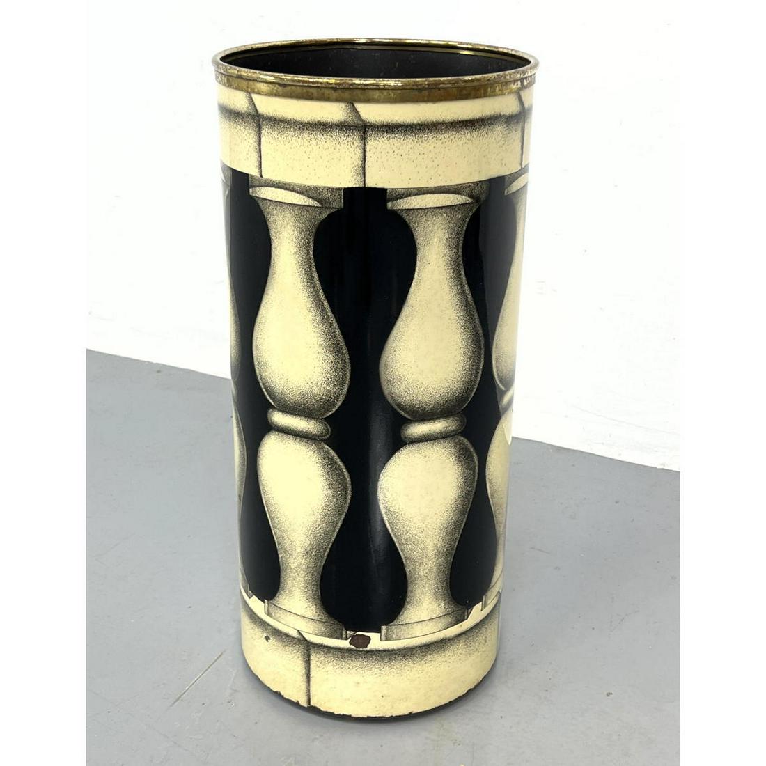 PIERO FORNASETTI Milano Italian Umbrella Stand. Architectural Baluster Image. (1 of 11)