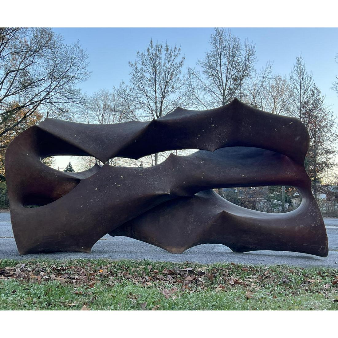 Huge Fiberglass Architectural Sculpture. Sculpture garden. (1 of 18)