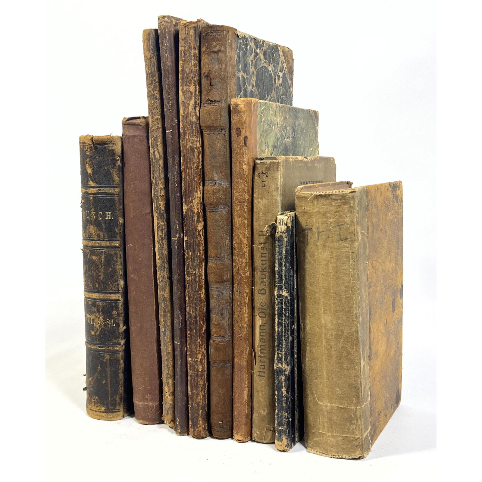 Lot of misc. 19th ephemera to include ledgers, Strawbridge quarterly catalog, Punch magazine, The Gr (1 of 20)