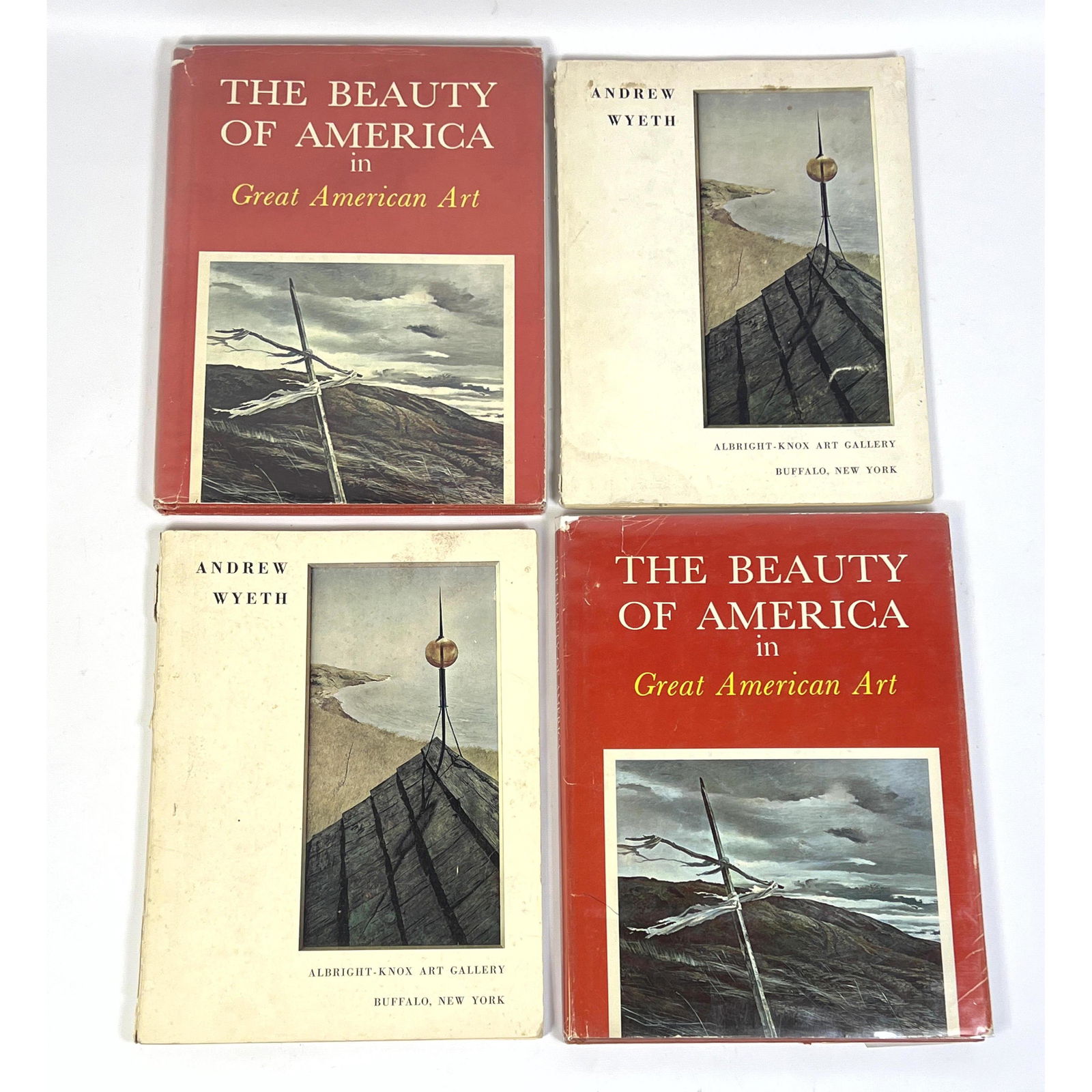 4 Andrew Wyeth Signed Books. All with signatures. (1 of 20)