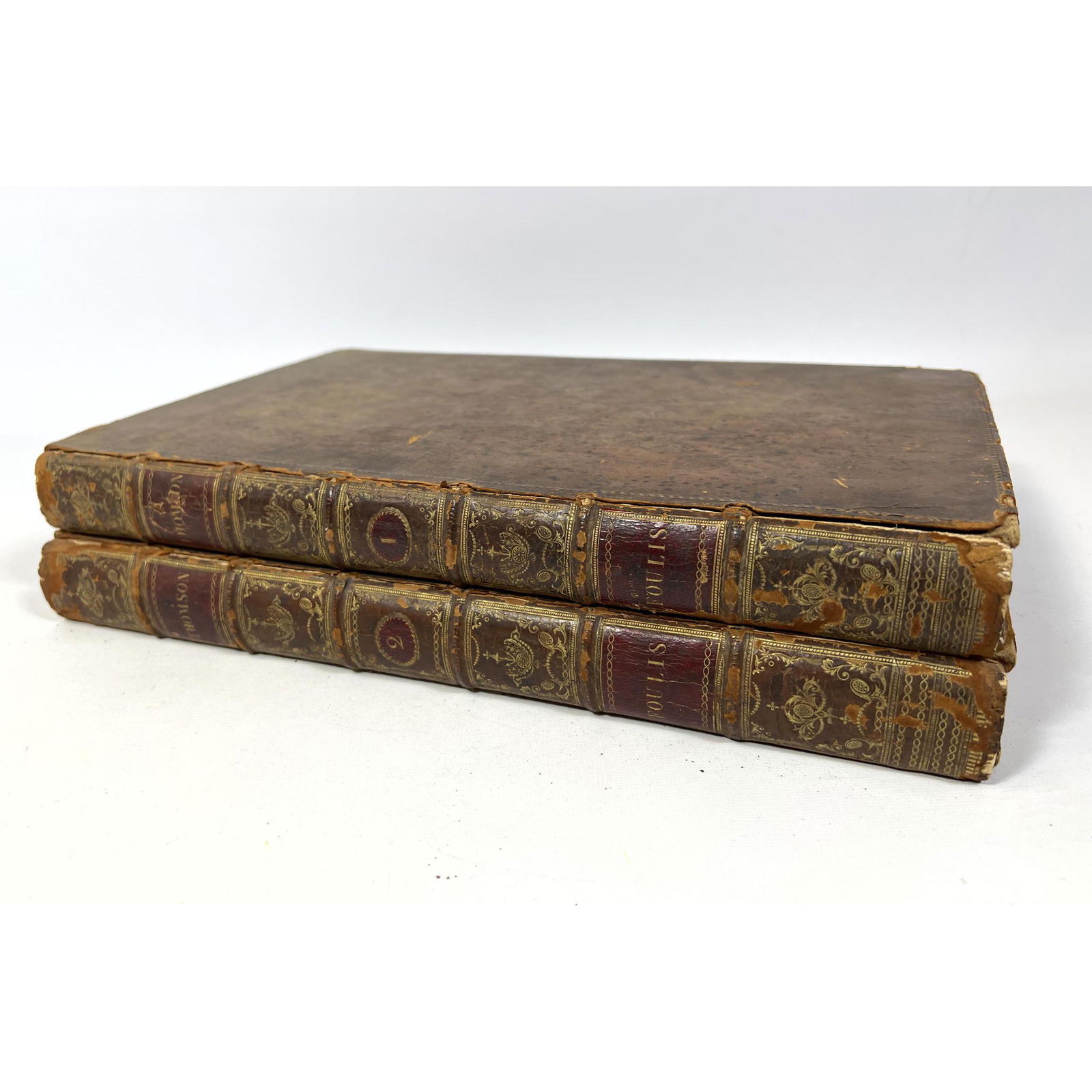 Poetical works of James Thomson 2 volumes Books. Folios. (1 of 13)