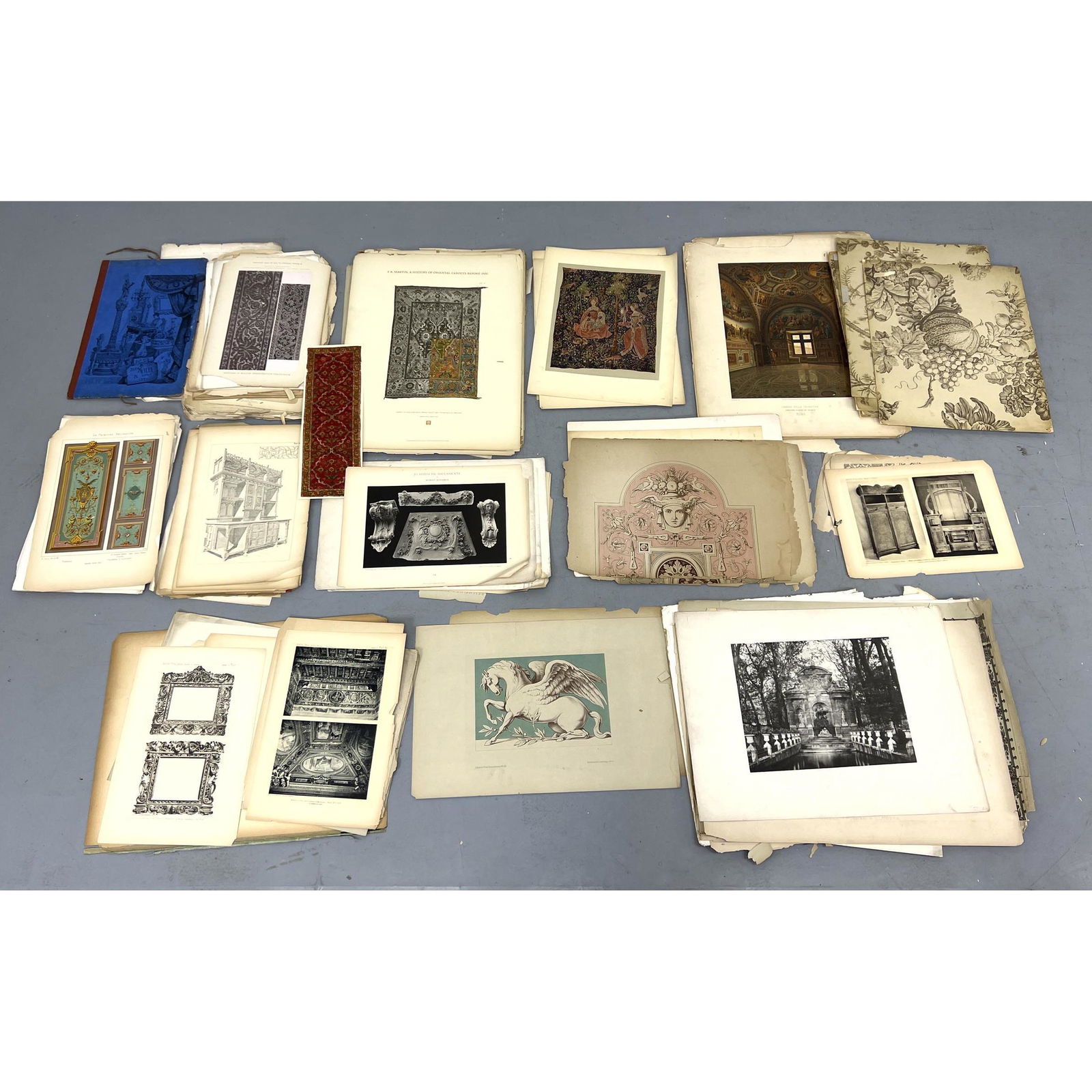 Lg Lot of 19th Century architectural renderings (1 of 20)