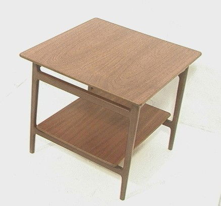 SELIG Square Occasional Side Table Danish Modern: SELIG Square Occasional Side Table Danish Modern Teak.-- Dimensions: H: 20 inches: W: 23 inches: D: 23 inches --- Condition (General): Dings, scratches to wood. Few stains. Please contact us with spec