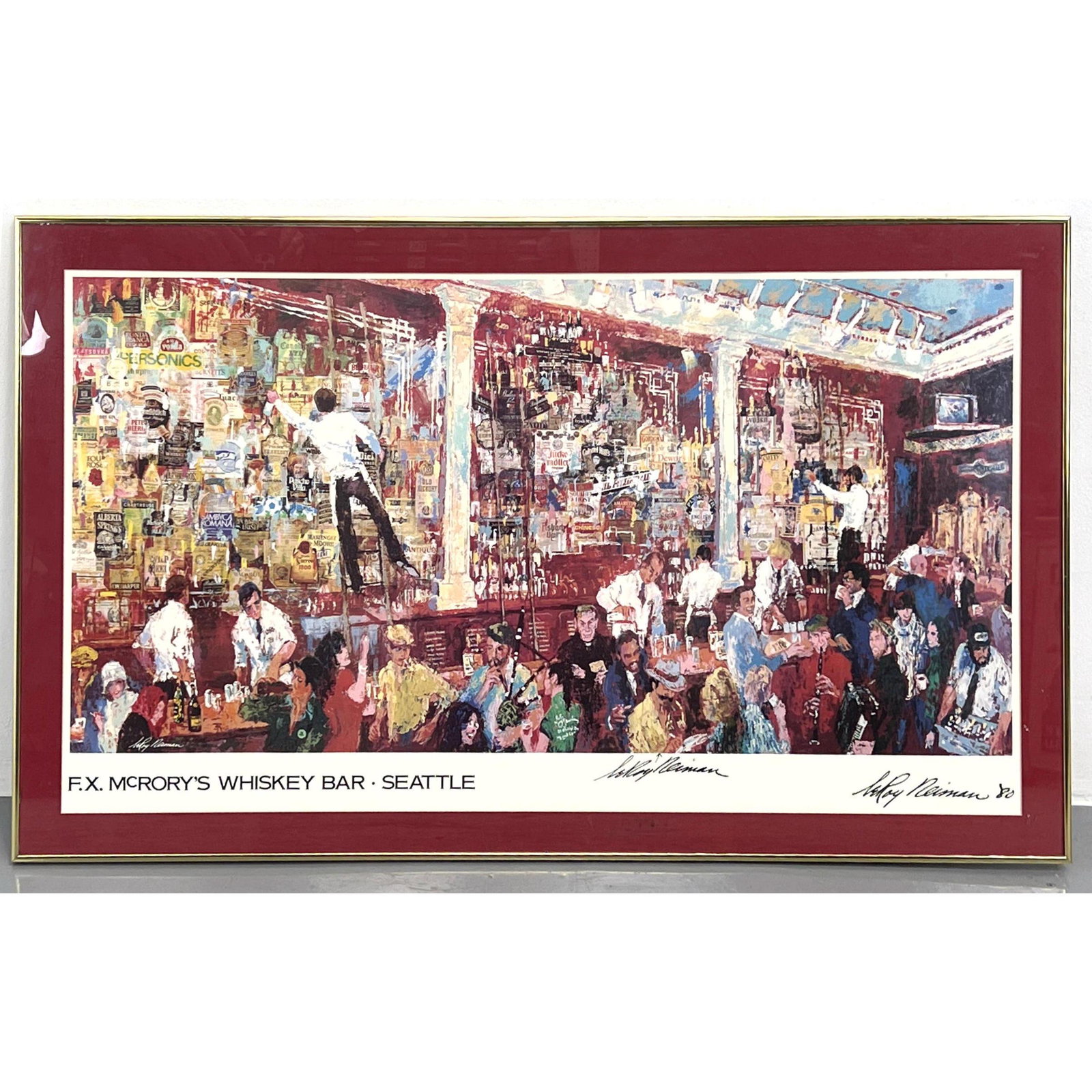 Leroy Neiman signed Poster Print. (1 of 7)